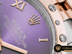 Rolex datejust purple 2025